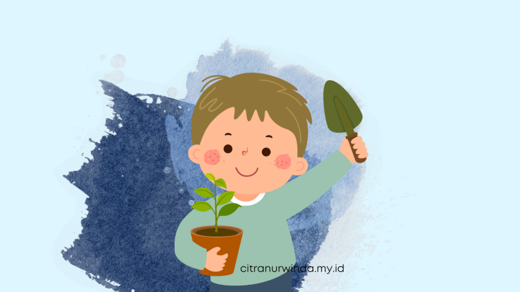 Berkebun Mini untuk Mengajarkan Tanggung Jawab pada Anak